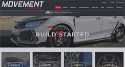 Desktop Screenshot of movementgarage.com